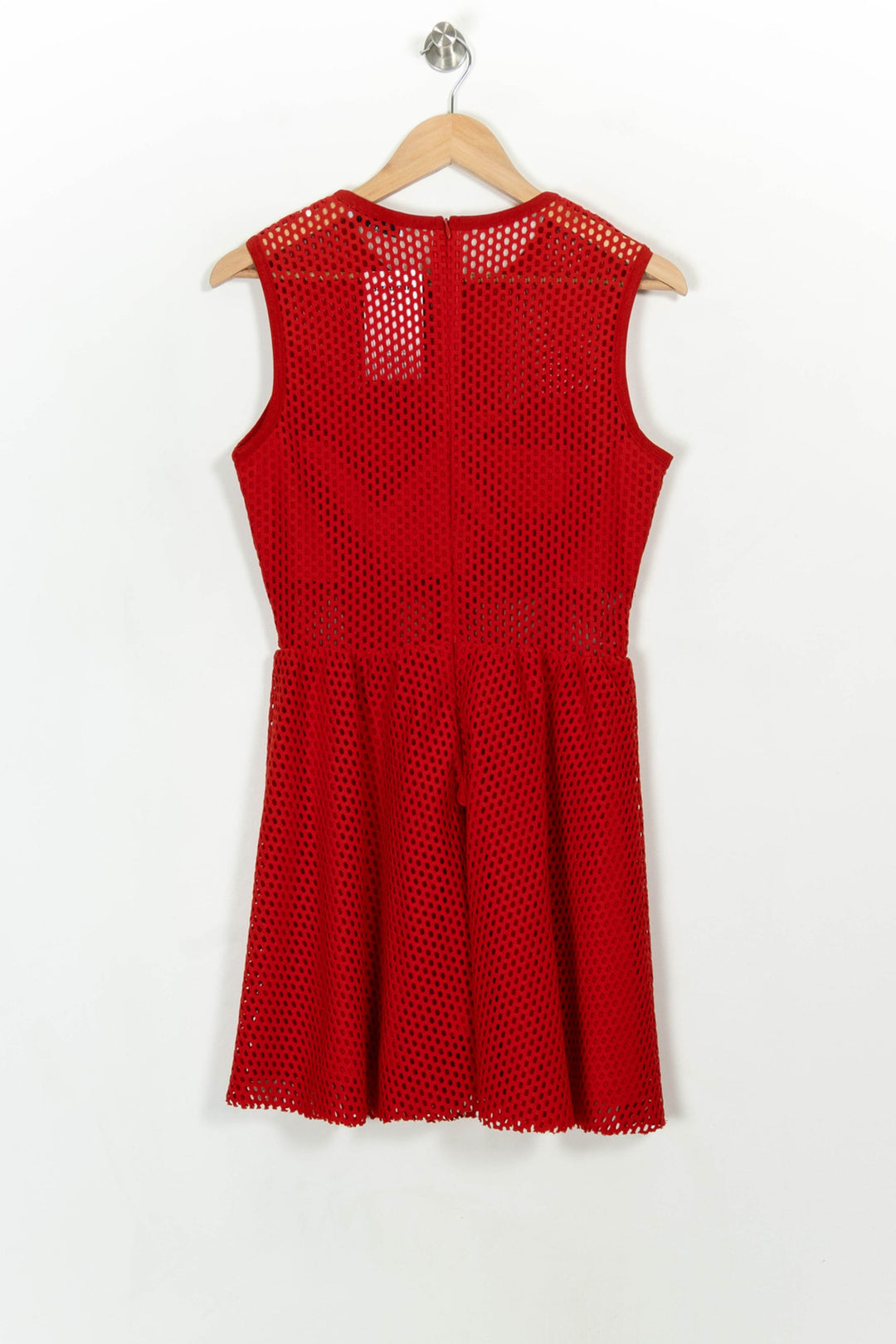 Robe Courte Rouge - Taille L/40 de la marque Sandro | PARAD117183 - Vendu par Paradigme - Image 5