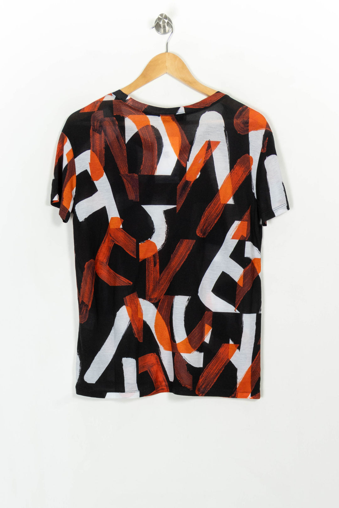Tee-shirt Noir et Orange - Taille S/36 de la marque Sandro | PARAD117185 - Vendu par Paradigme - Image 5