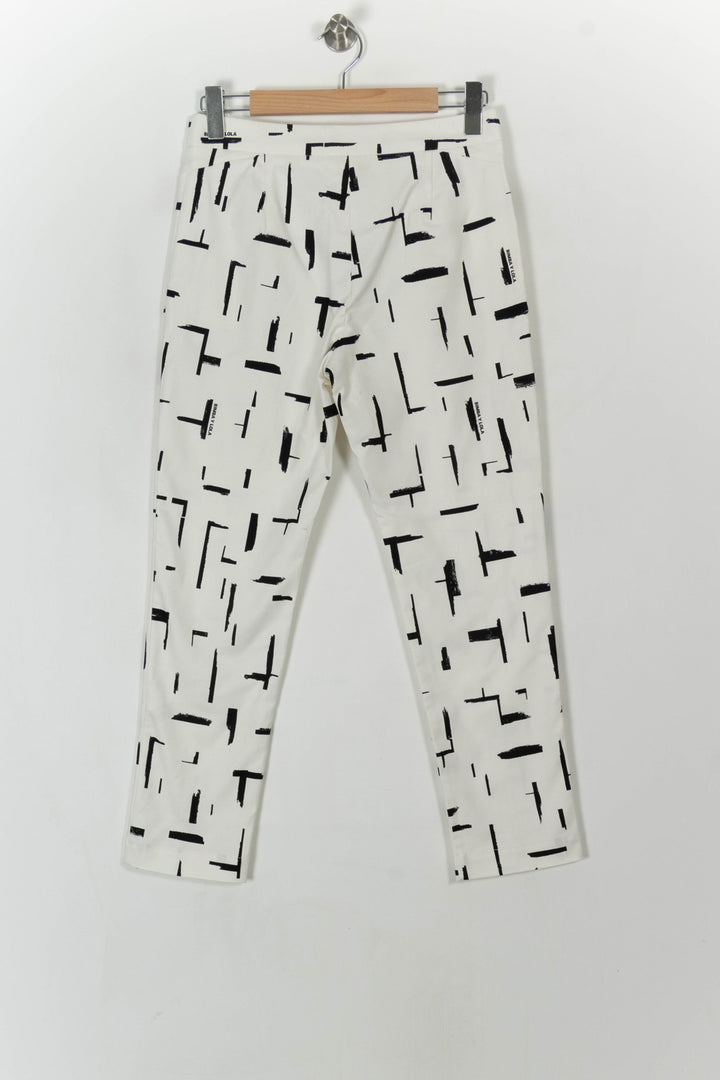 Pantalon Blanc et Noir - Taille M/38 de la marque Bimba y Lola | PARAD117186 - Vendu par Paradigme - Image 5