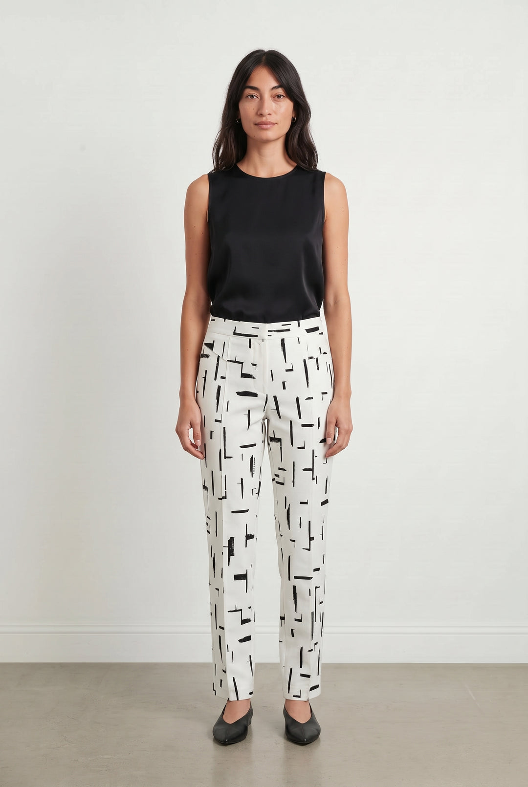 Pantalon Blanc et Noir - Taille M/38 de la marque Bimba y Lola | PARAD117186 - Vendu par Paradigme - Image 1