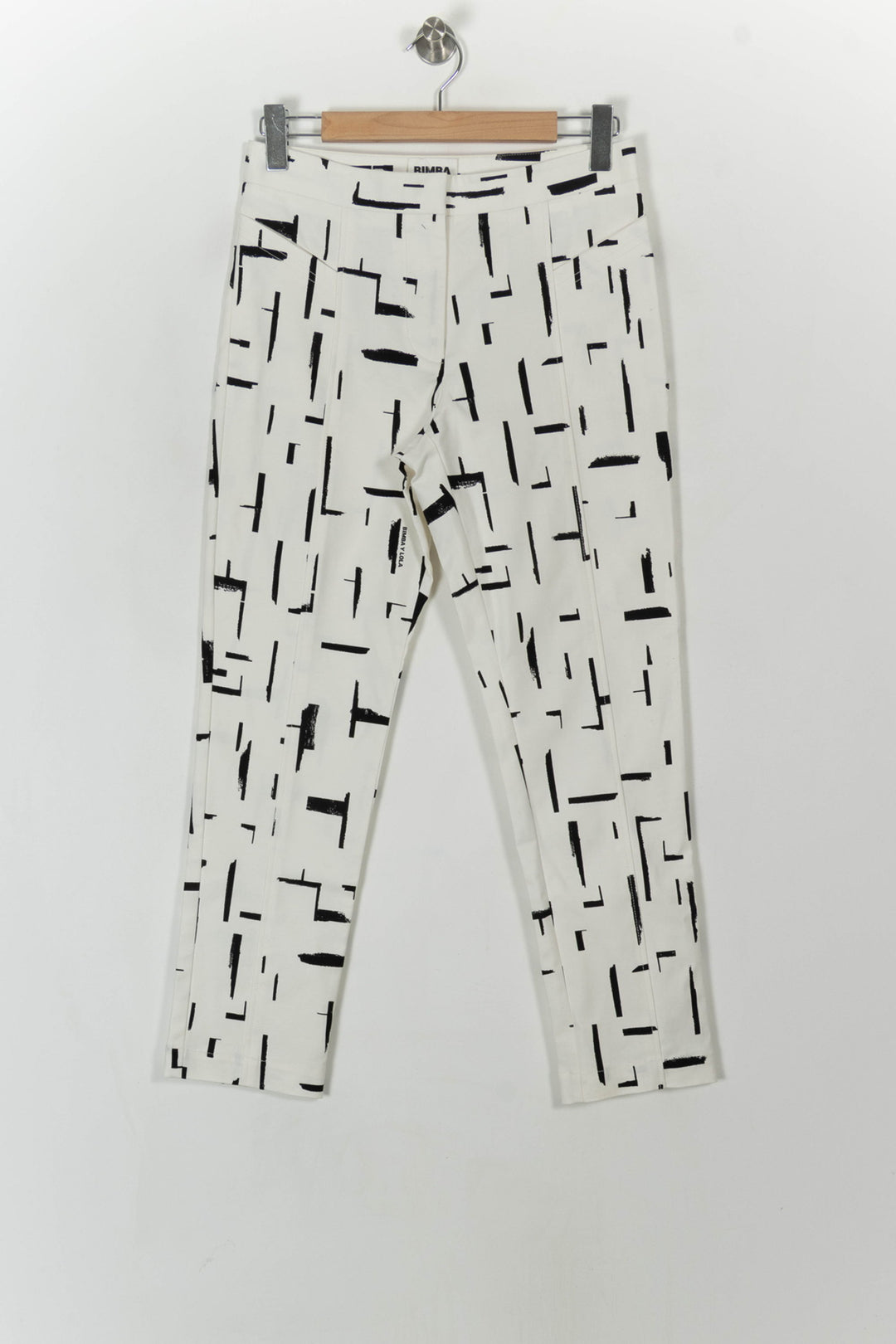 Pantalon Blanc et Noir - Taille M/38 de la marque Bimba y Lola | PARAD117186 - Vendu par Paradigme - Image 2