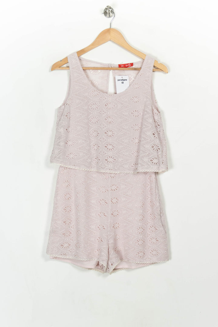 Combishort Rose - Taille S/36 de la marque Derhy | PARAD117187 - Vendu par Paradigme - Image 2
