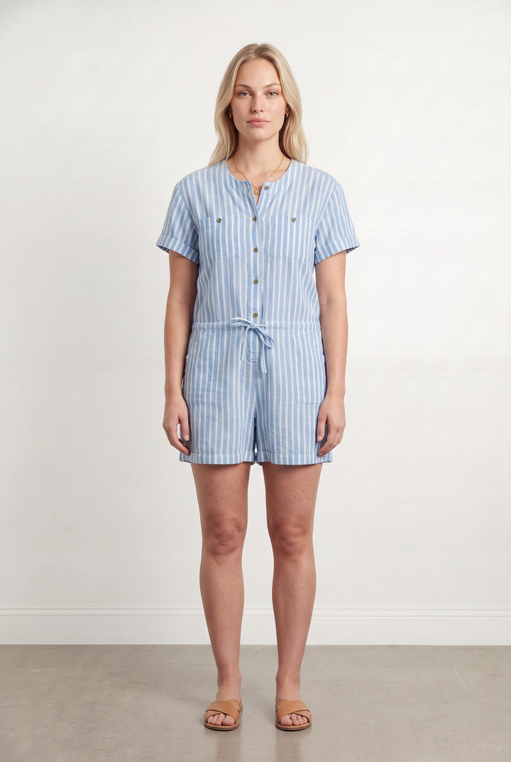 Combishort Bleu et Blanc - Taille L/40 de la marque Soeur | PARAD117189 - Vendu par Paradigme - Image 1