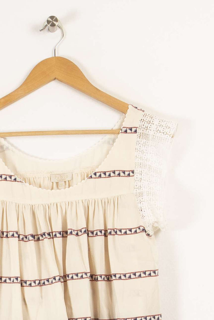 Blouse multicolore - Taille L/40