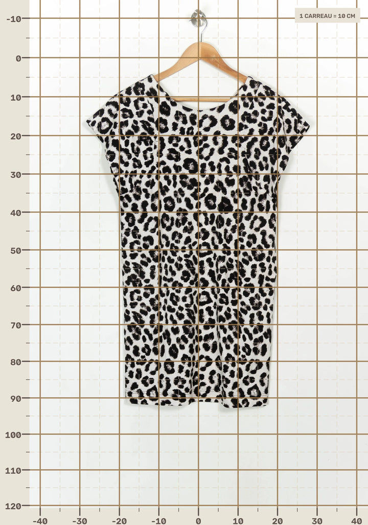 Robe Courte Blanche et Noire - Taille S/36 de la marque Bimba y Lola | PARAD117191 - Vendu par Paradigme - Image 4