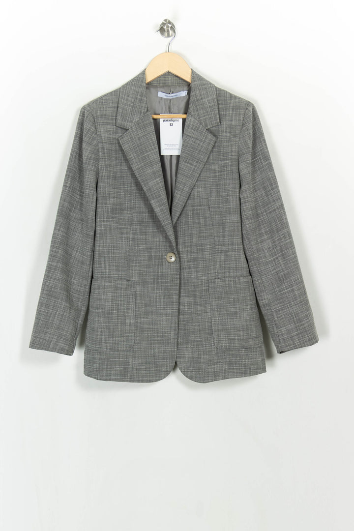 Blazer Gris - Taille XL/42 de la marque La Fée Maraboutée | PARAD117195 - Vendu par Paradigme - Image 2