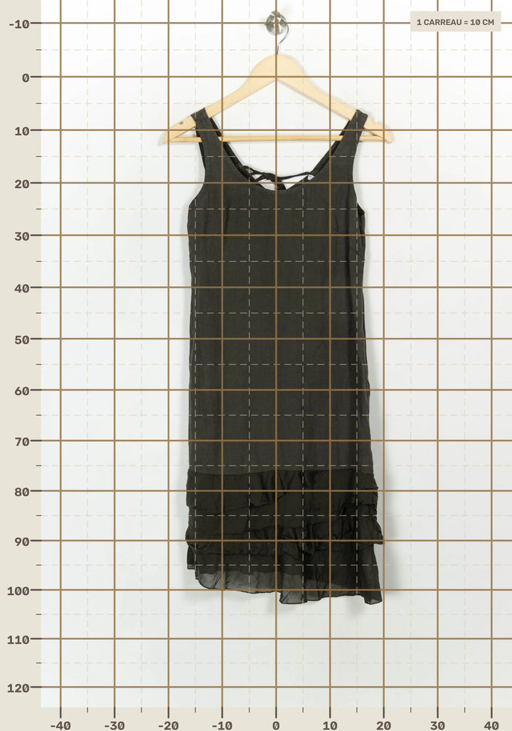 Robe Verte - Taille S/36 de la marque La Fée Maraboutée | PARAD117198 - Vendu par Paradigme - Image 4