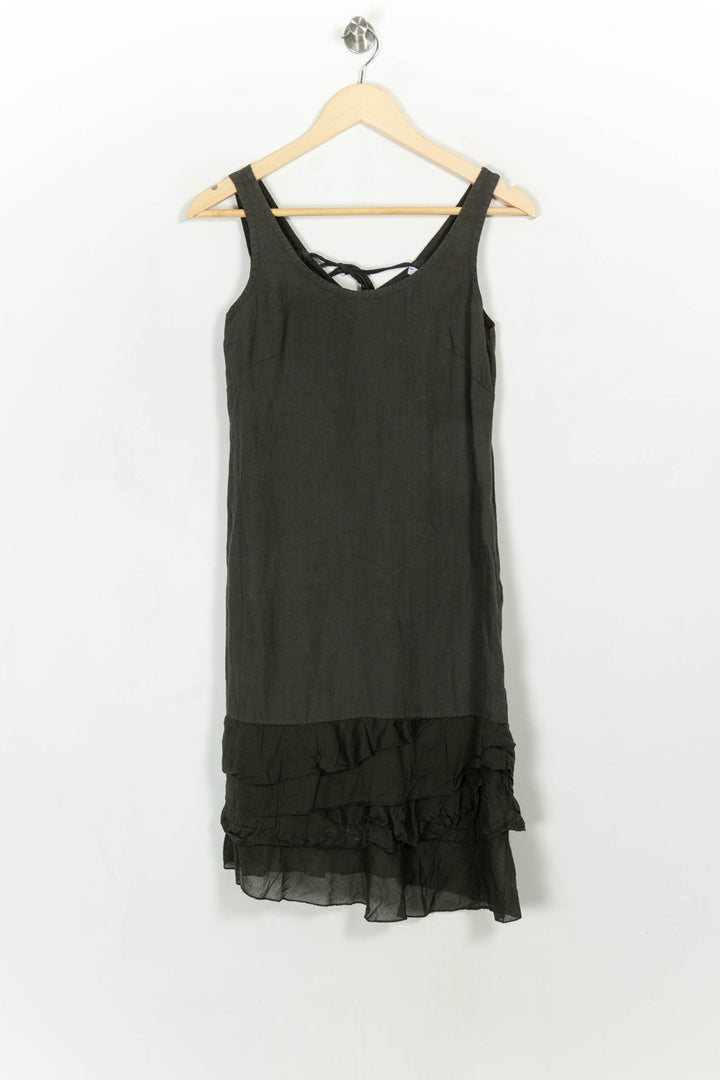 Robe Verte - Taille S/36 de la marque La Fée Maraboutée | PARAD117198 - Vendu par Paradigme - Image 2