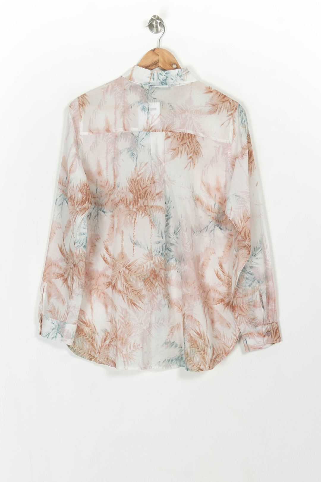 Chemisier Rose et Bleu - Taille XXL/44 de la marque La Fée Maraboutée | PARAD117200 - Vendu par Paradigme - Image 5