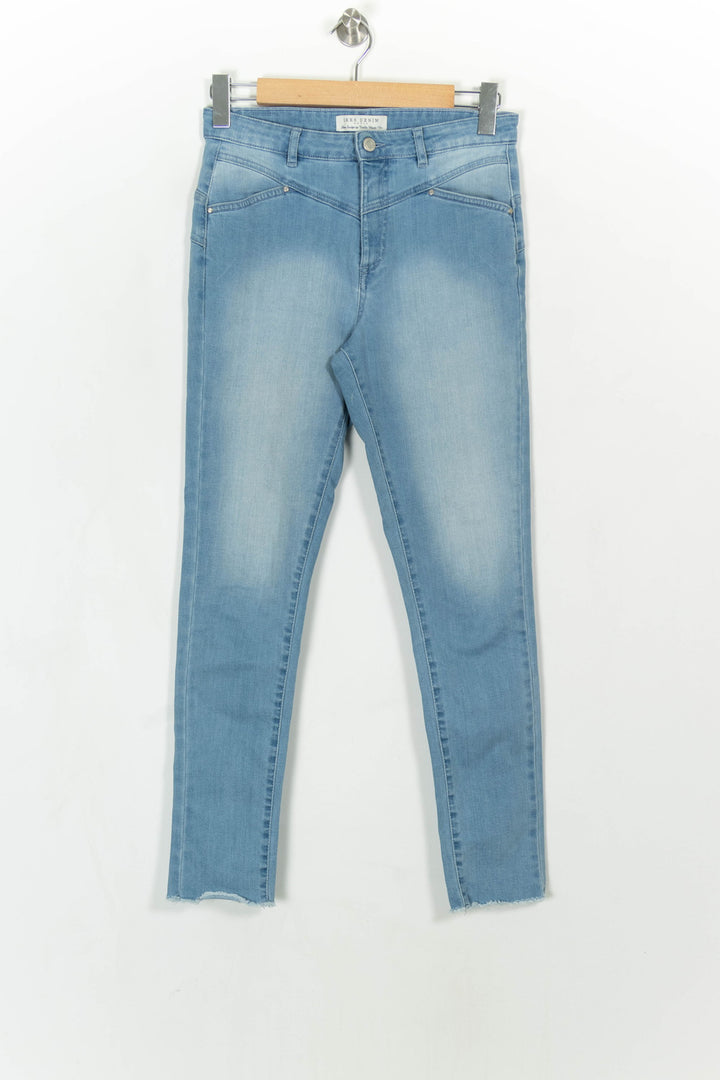 Jean Skinny Bleu - Taille M/38 de la marque IKKS | PARAD117235 - Vendu par Paradigme - Image 2