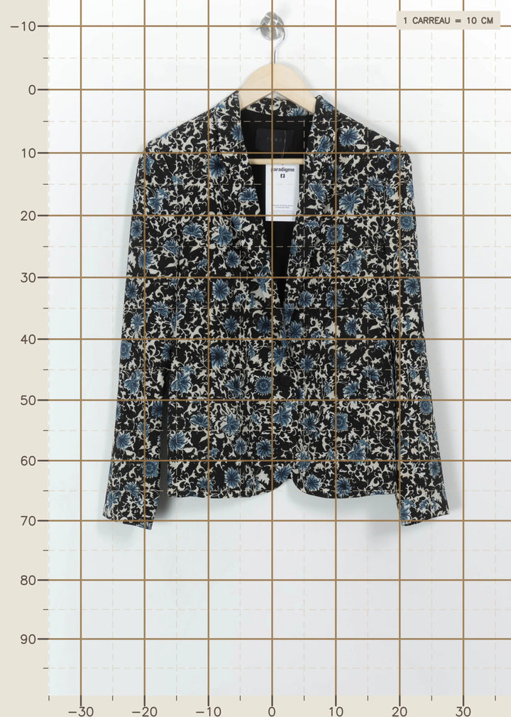 Blazer Noir et Bleu - Taille XL/42 de la marque IKKS | PARAD117252 - Vendu par Paradigme - Image 4