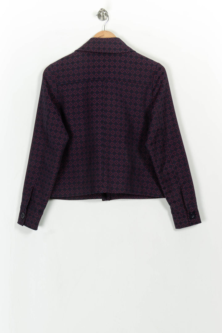 Veste Violette et Rouge - Taille M/38 de la marque La Fée Maraboutée | PARAD117253 - Vendu par Paradigme - Image 5