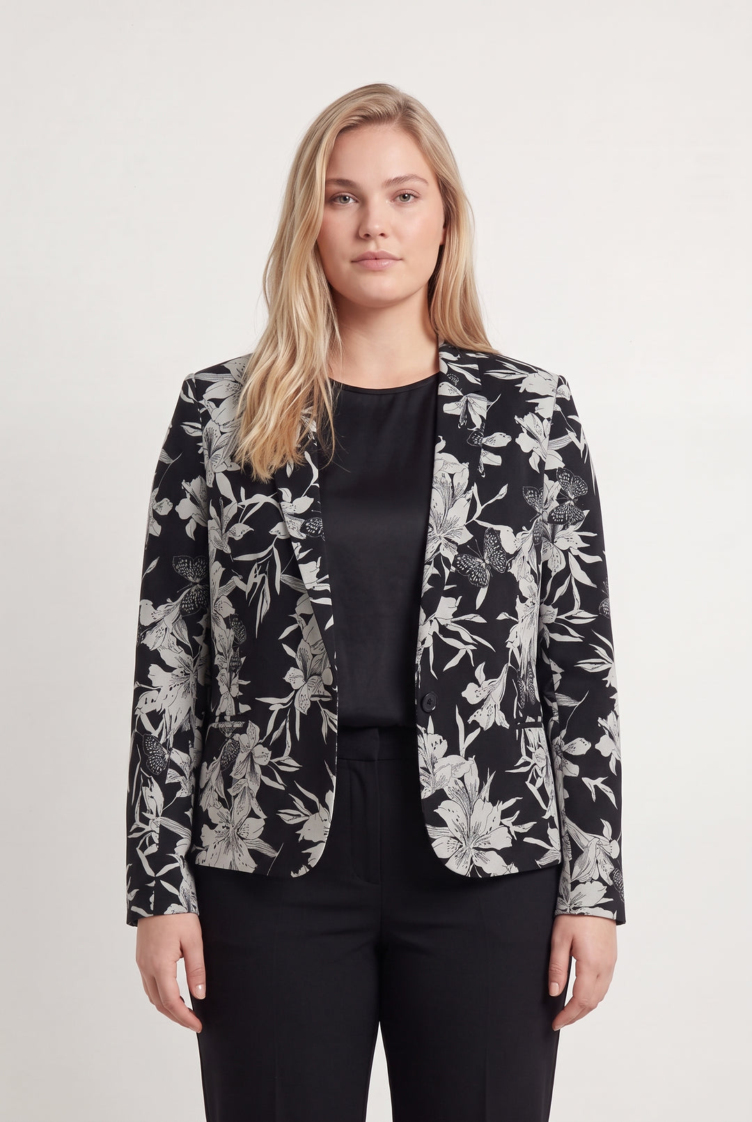 Blazer Noir et Blanc - Taille XL/42 de la marque IKKS | PARAD117255 - Vendu par Paradigme - Image 1