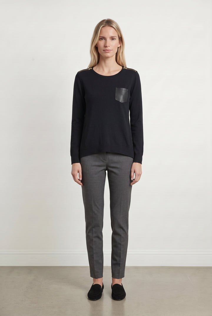 Pull Bleu - Taille S/36