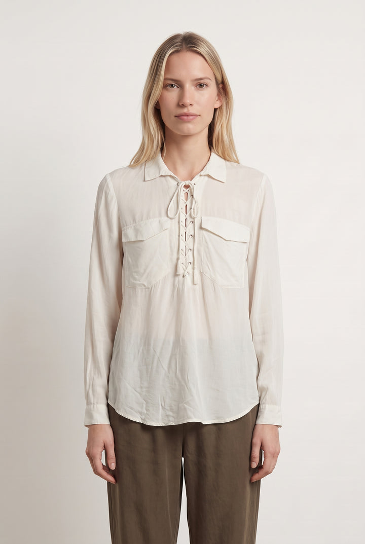 Chemisier Beige - Taille S/36
