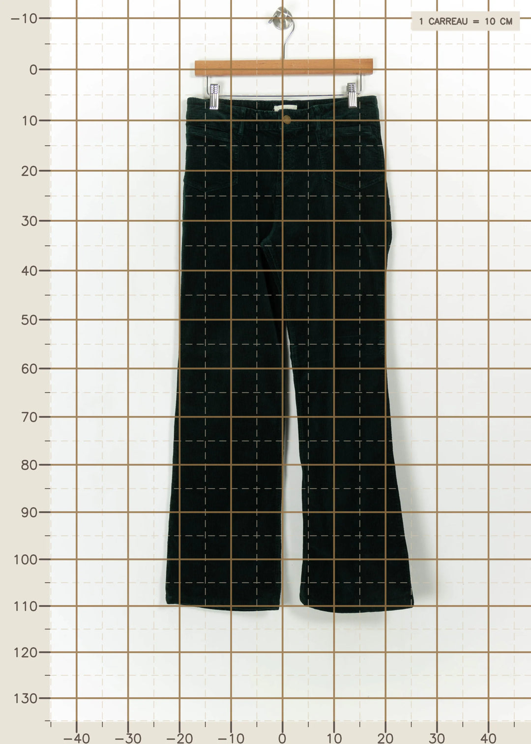 Pantalon Vert - Taille M/38 de la marque Gerard Darel | PARAD117289 - Vendu par Paradigme - Image 4