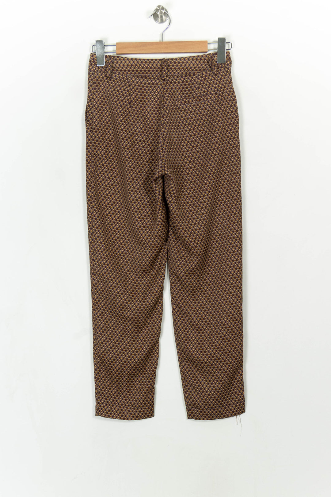 Pantalon Marron et Jaune - Taille XS/34 de la marque La Fée Maraboutée | PARAD117291 - Vendu par Paradigme - Image 5