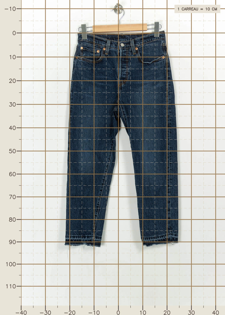 Jean Droit Bleu - Taille M/38 de la marque Levi&