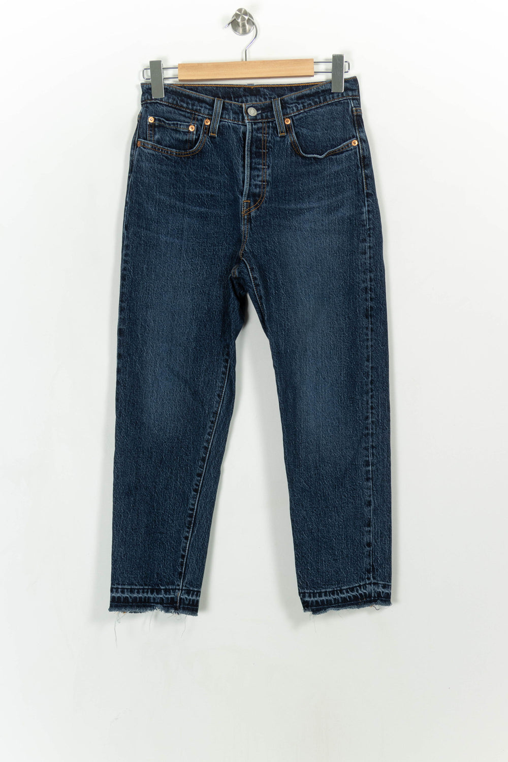 Jean Droit Bleu - Taille M/38 de la marque Levi's | PARAD117293 - Vendu par Paradigme - Image 2