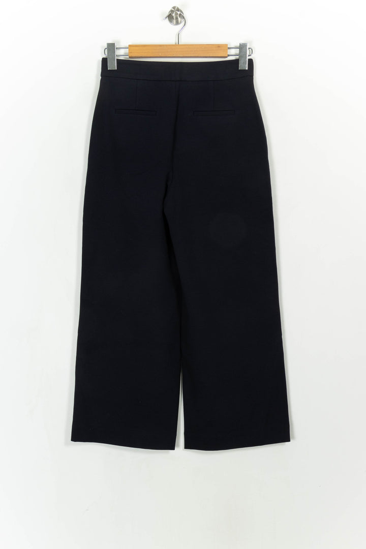 Pantalon Large Bleu - Taille S/36 de la marque Caroll | PARAD117300 - Vendu par Paradigme - Image 5