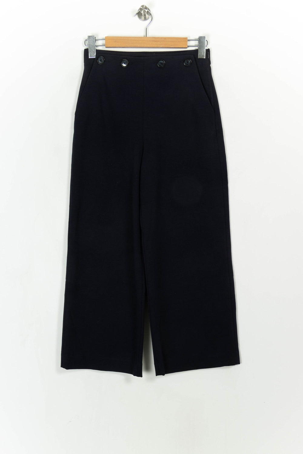 Pantalon Large Bleu - Taille S/36 de la marque Caroll | PARAD117300 - Vendu par Paradigme - Image 2
