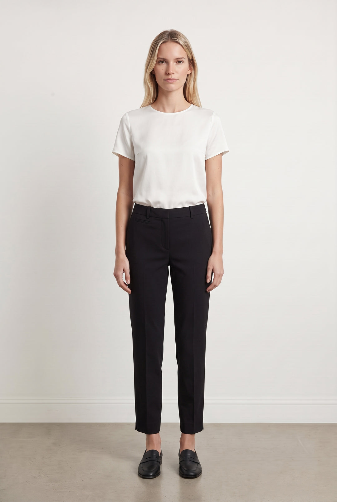Pantalon Noir - Taille M/38 de la marque Caroll | PARAD117311 - Vendu par Paradigme - Image 1