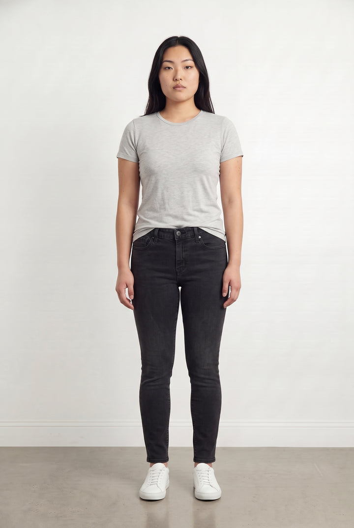Jean Skinny Gris - Taille L/40 de la marque Levi&