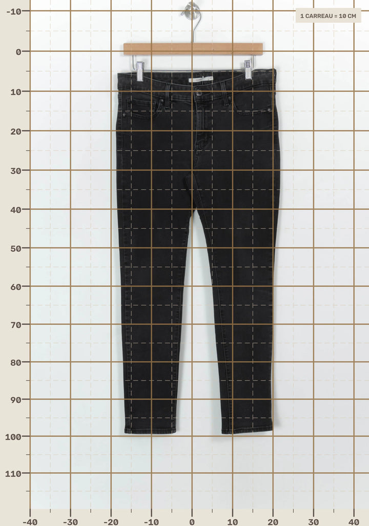 Jean Skinny Gris - Taille L/40 de la marque Levi&