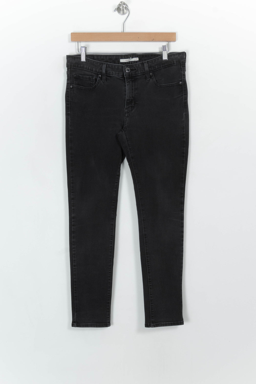 Jean Skinny Gris - Taille L/40 de la marque Levi's | PARAD117315 - Vendu par Paradigme - Image 2