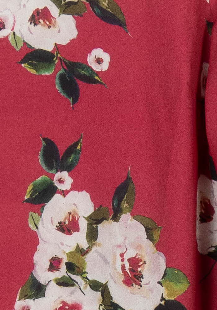 Robe Fleurie Rose et Blanche - Taille XXL/44 de la marque Liu Jo | PARAD117325 - Vendu par Paradigme - Image 3