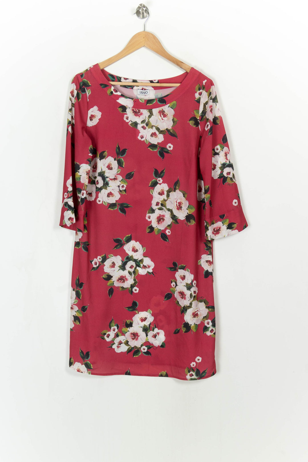 Robe Fleurie Rose et Blanche - Taille XXL/44 de la marque Liu Jo | PARAD117325 - Vendu par Paradigme - Image 2