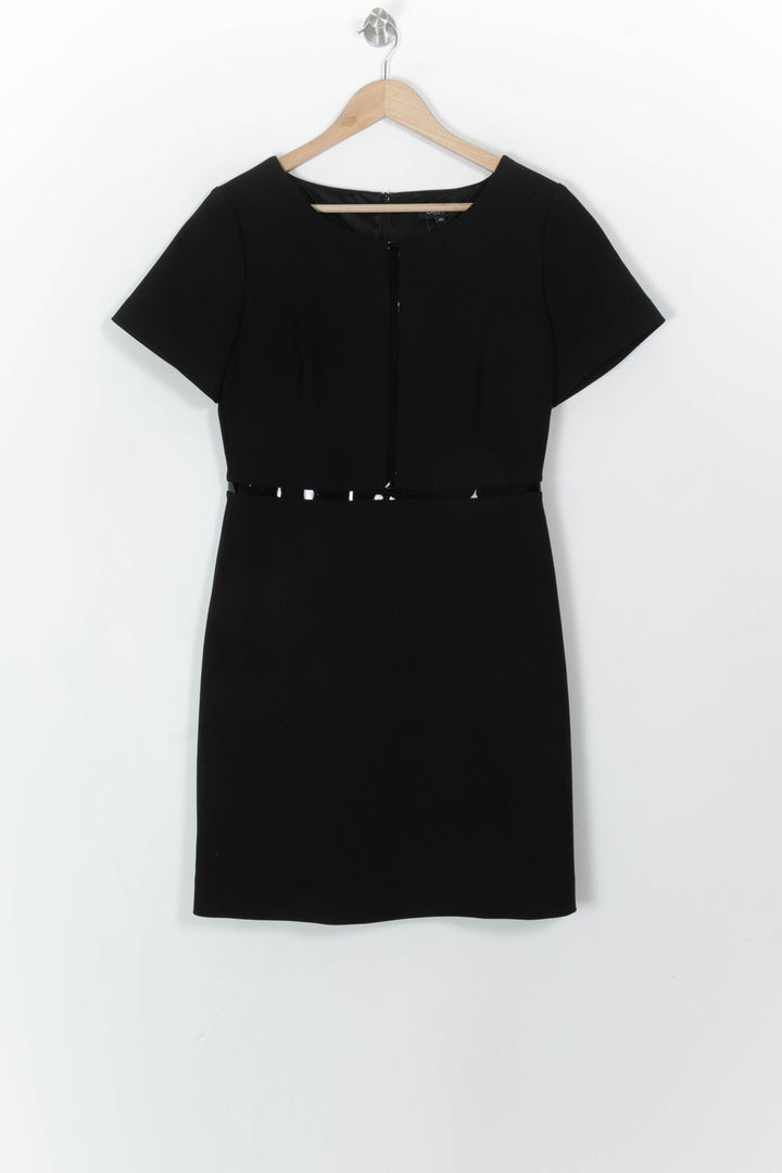 Robe Courte Noire - Taille L/40 de la marque Caroll | PARAD117328 - Vendu par Paradigme - Image 2
