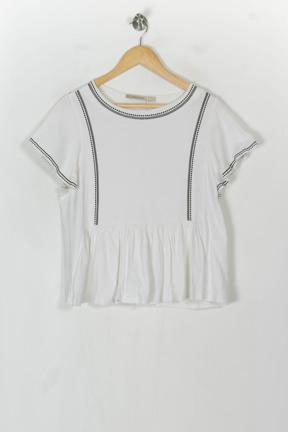 Blouse Blanche - Taille L/40 de la marque La Fée Maraboutée | PARAD117336 - Vendu par Paradigme - Image 2