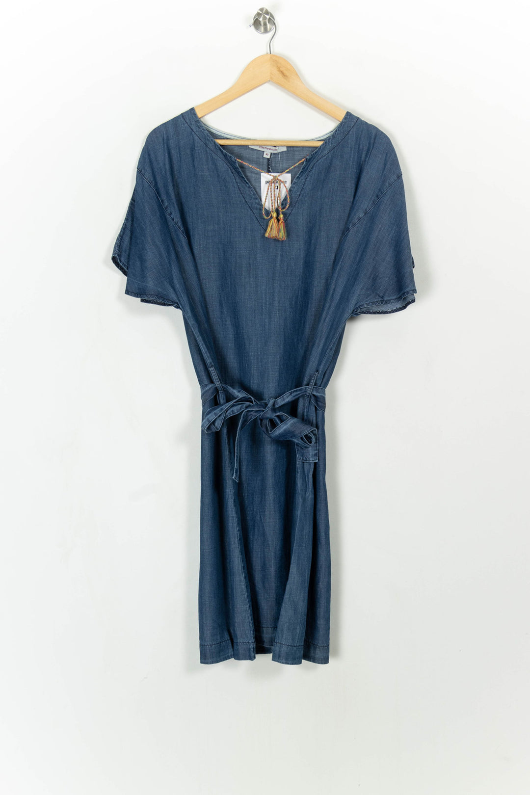 Robe Bleu - Taille XL/42 de la marque La Fée Maraboutée | PARAD117340 - Vendu par Paradigme - Image 2