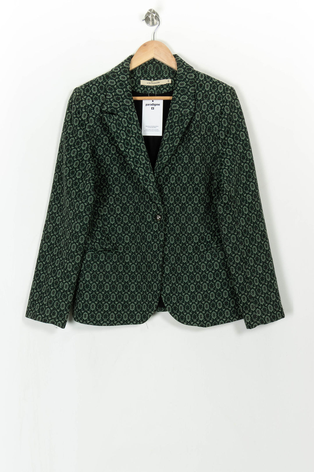 Blazer Vert - Taille XXL/44 de la marque La Fée Maraboutée | PARAD117341 - Vendu par Paradigme - Image 2