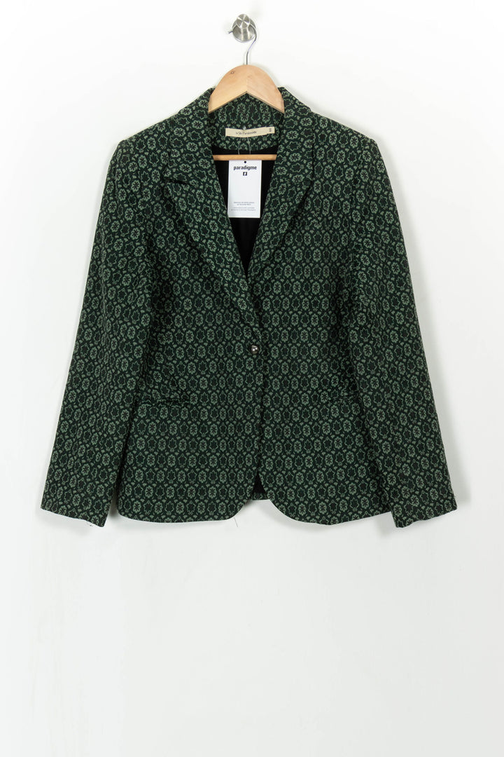 Blazer Vert - Taille XXL/44 de la marque La Fée Maraboutée | PARAD117341 - Vendu par Paradigme - Image 2