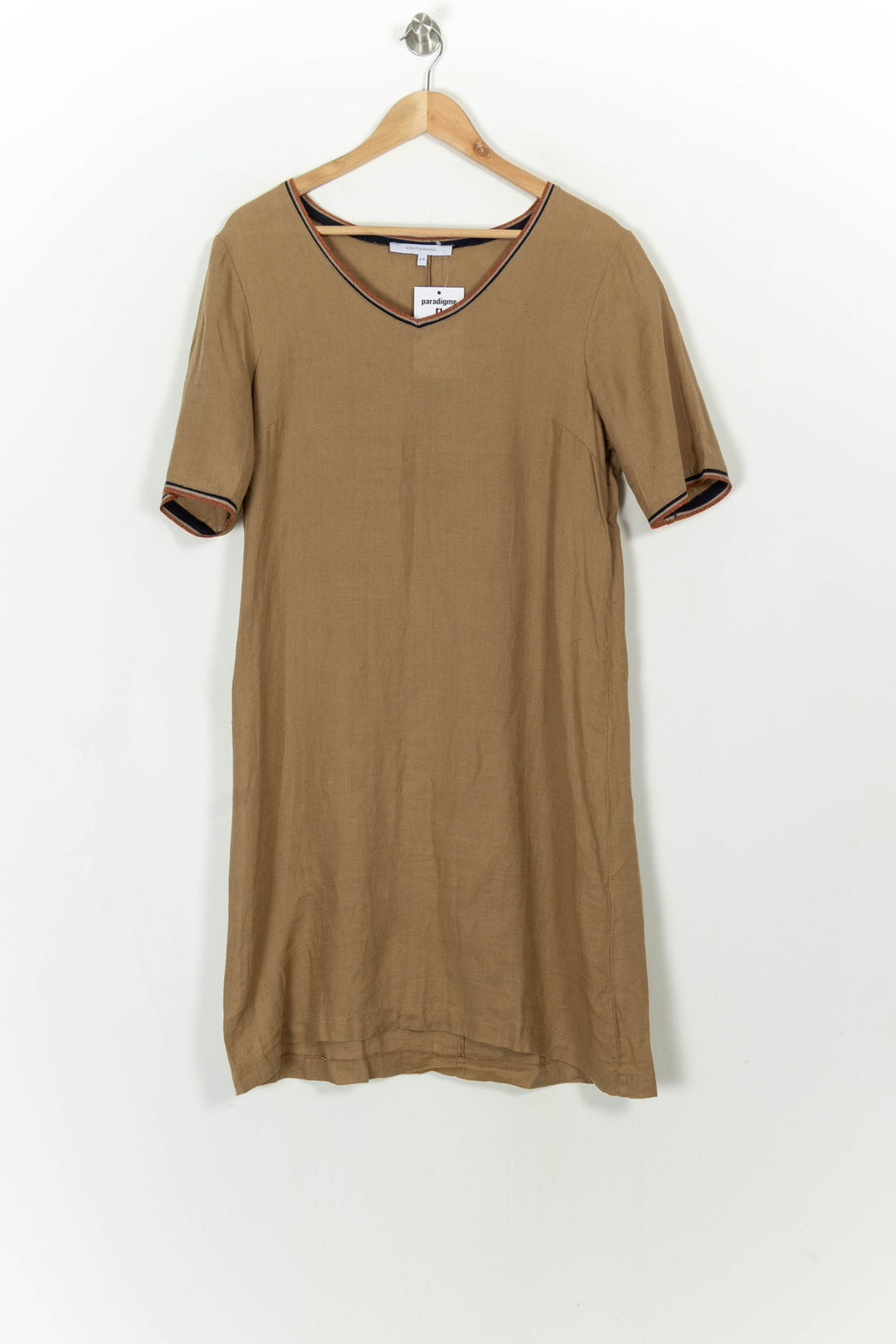 Robe Marron - Taille XXL/44 de la marque La Fée Maraboutée | PARAD117342 - Vendu par Paradigme - Image 2