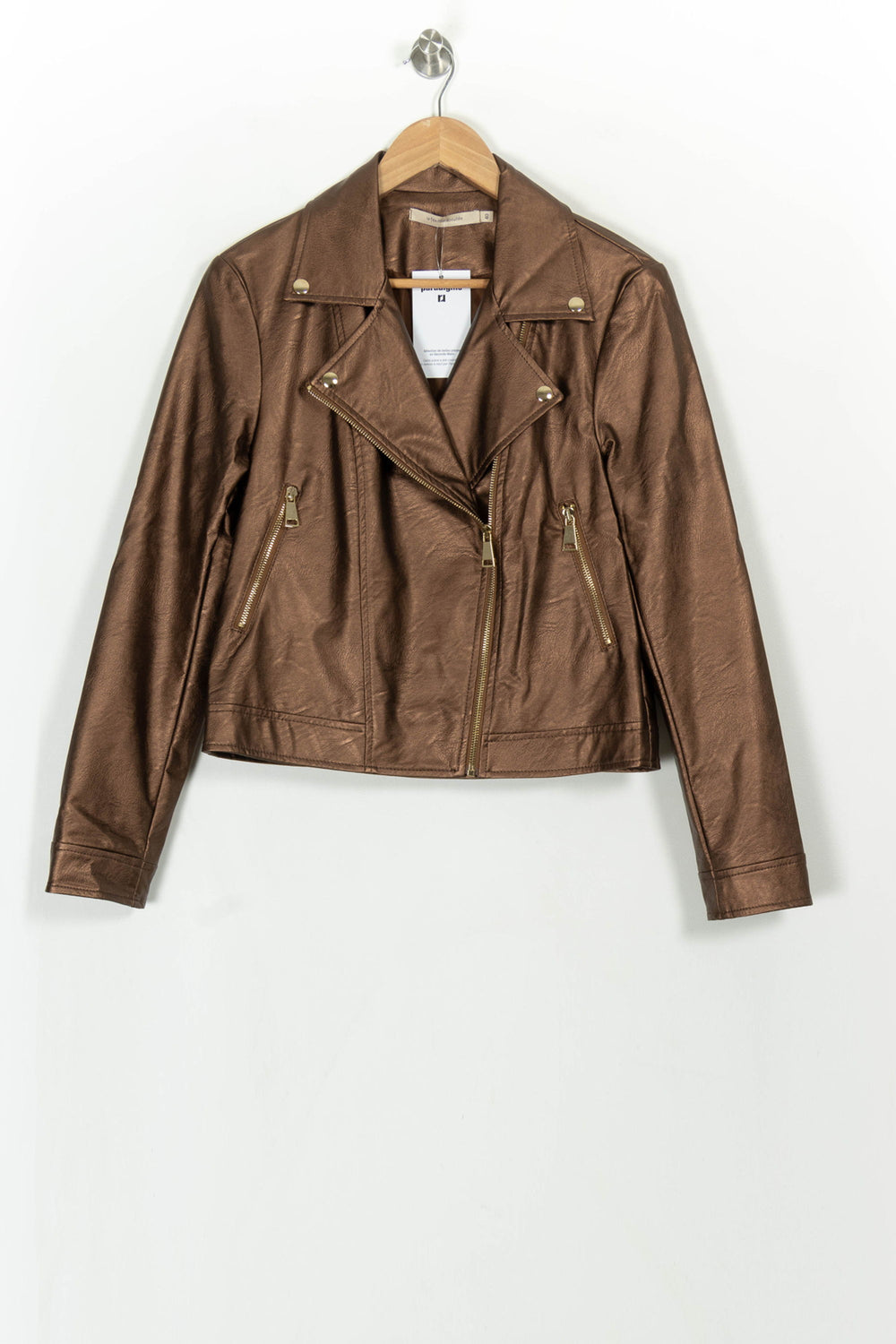 Blouson Marron - Taille L/40 de la marque La Fée Maraboutée | PARAD117343 - Vendu par Paradigme - Image 2