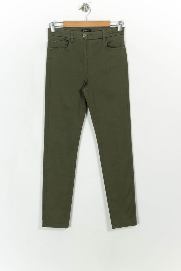 Jean Vert - Taille M/38 de la marque Caroll | PARAD117367 - Vendu par Paradigme - Image 2