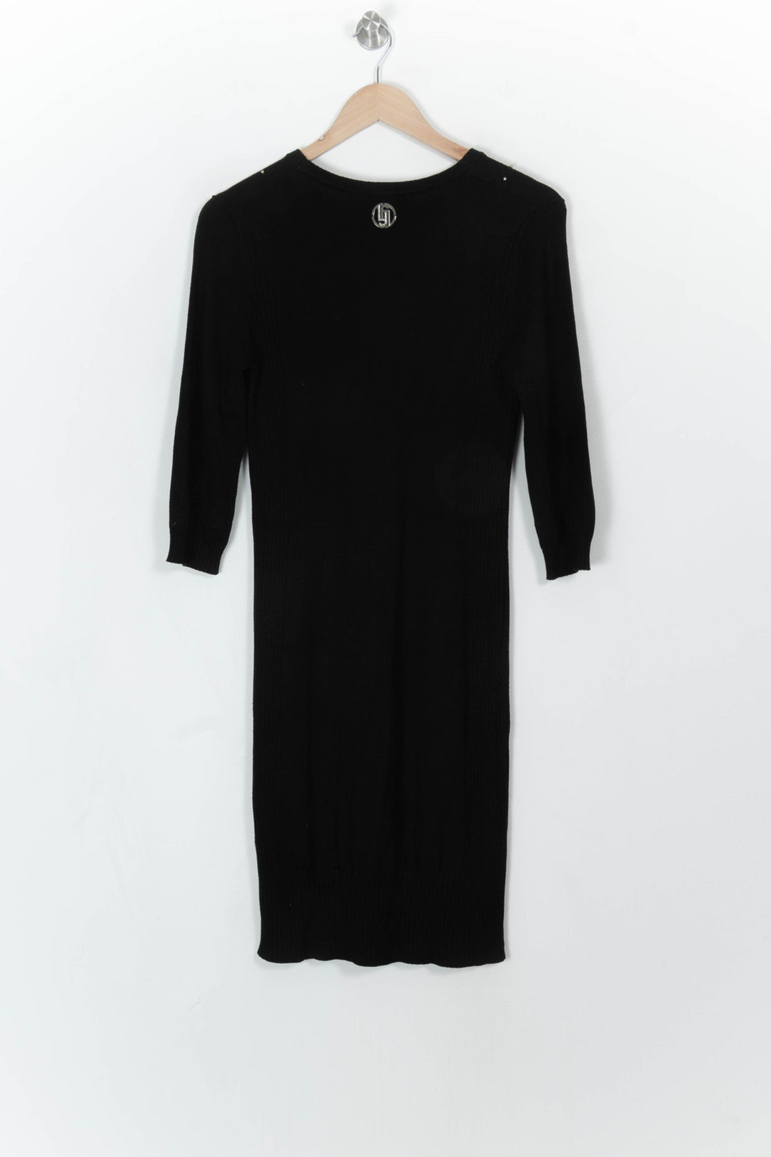 Robe Pull Noire - Taille S/36 de la marque Liu Jo | PARAD117373 - Vendu par Paradigme - Image 5