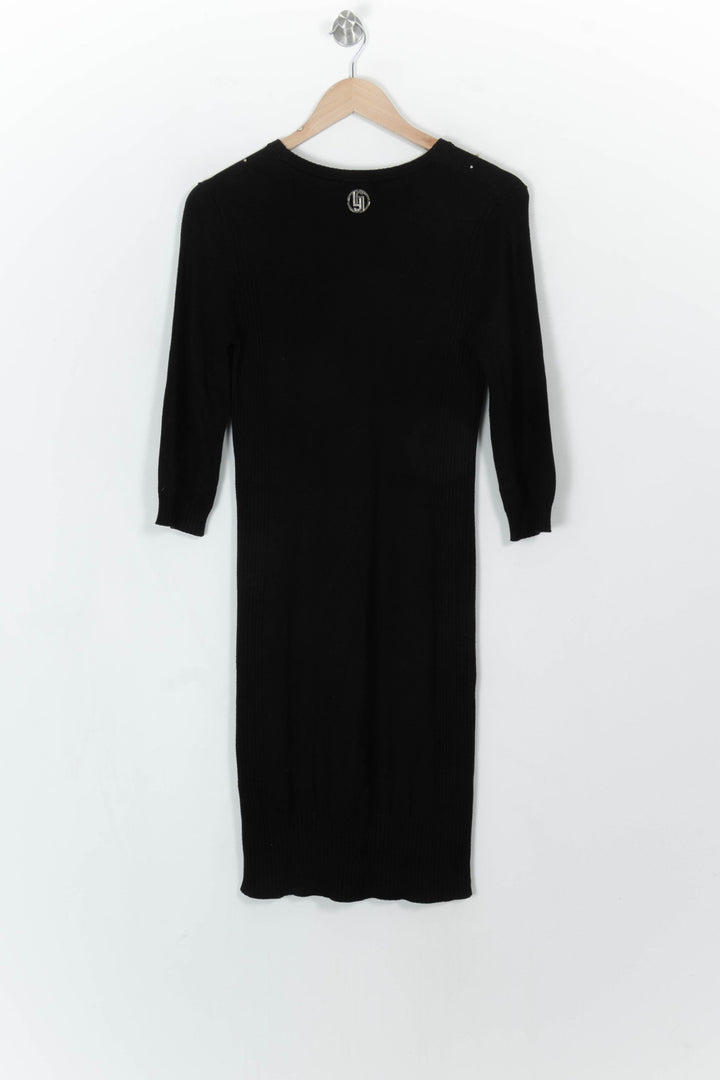 Robe Pull Noire - Taille S/36 de la marque Liu Jo | PARAD117373 - Vendu par Paradigme - Image 5