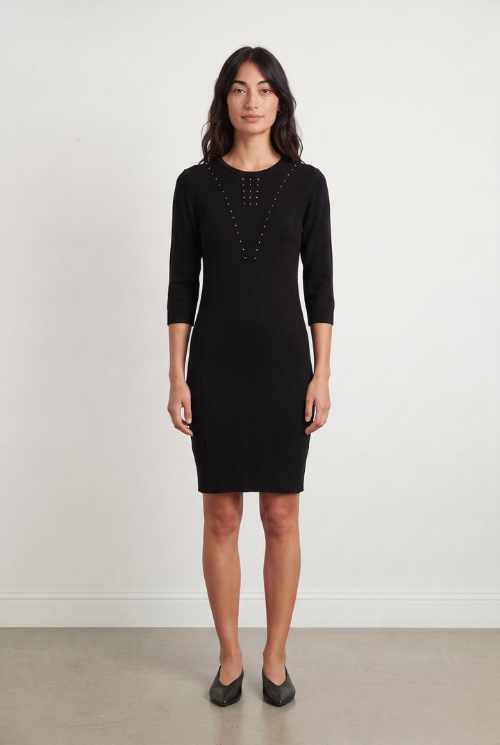 Robe Pull Noire - Taille S/36 de la marque Liu Jo | PARAD117373 - Vendu par Paradigme - Image 1
