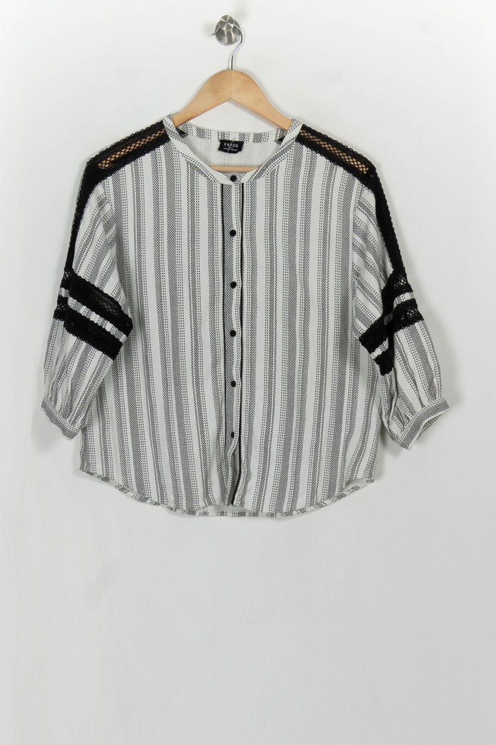 Chemise Blanche et Noire - Taille S/36 de la marque Ekyog | PARAD117380 - Vendu par Paradigme - Image 2