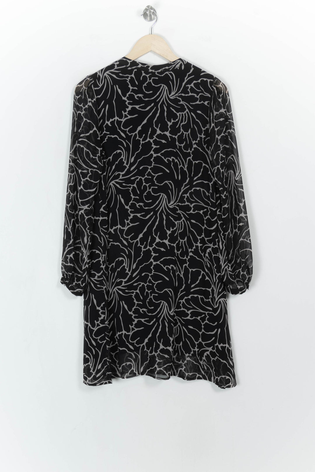 Robe Noire et Grise - Taille M/38 de la marque La Fée Maraboutée | PARAD117381 - Vendu par Paradigme - Image 5