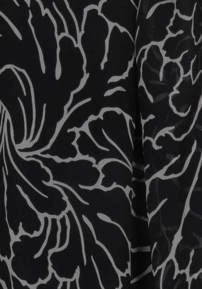 Robe Noire et Grise - Taille M/38 de la marque La Fée Maraboutée | PARAD117381 - Vendu par Paradigme - Image 3
