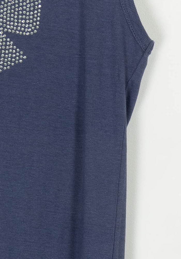 Débardeur Bleu - Taille L/40 de la marque Caroll | PARAD117383 - Vendu par Paradigme - Image 3