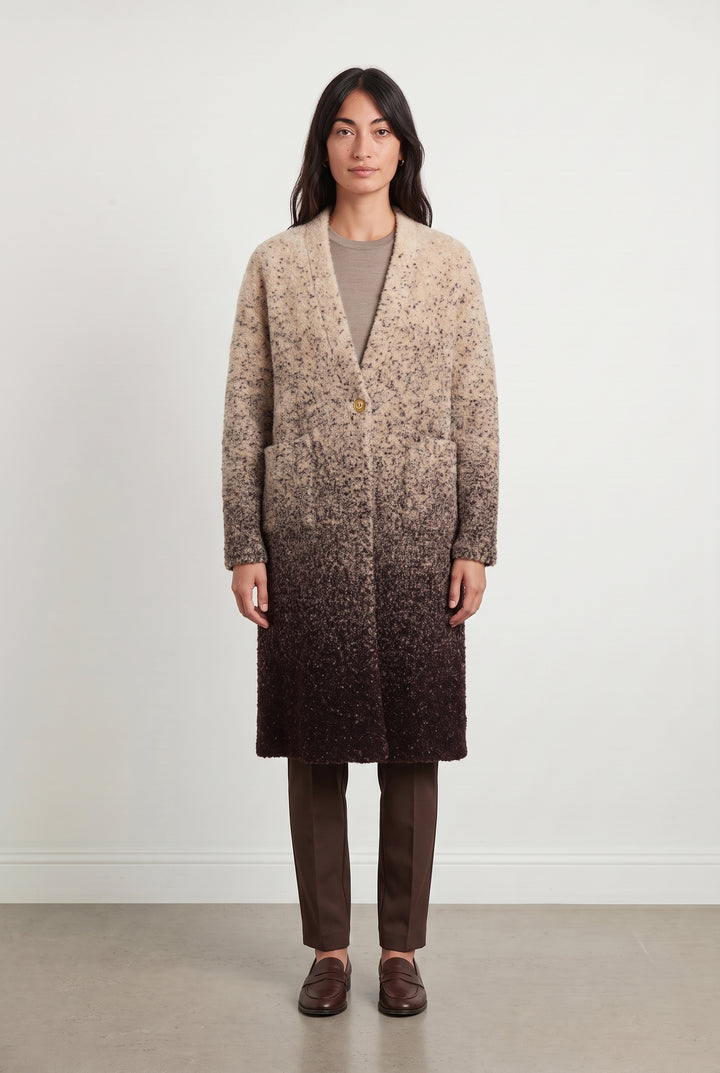 Manteau Beige et Marron - Taille S/36 de la marque Imprevu | PARAD117388 - Vendu par Paradigme - Image 1