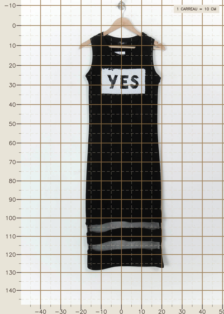 Robe Longue Noire et Blanche - Taille XS/34 de la marque Liu Jo | PARAD117397 - Vendu par Paradigme - Image 4