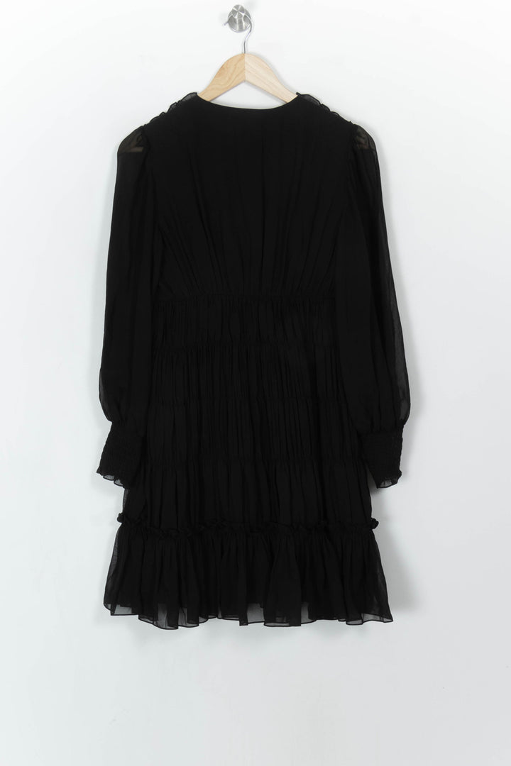 Robe Longue Noire - Taille S/36 de la marque Sandro | PARAD117398 - Vendu par Paradigme - Image 5