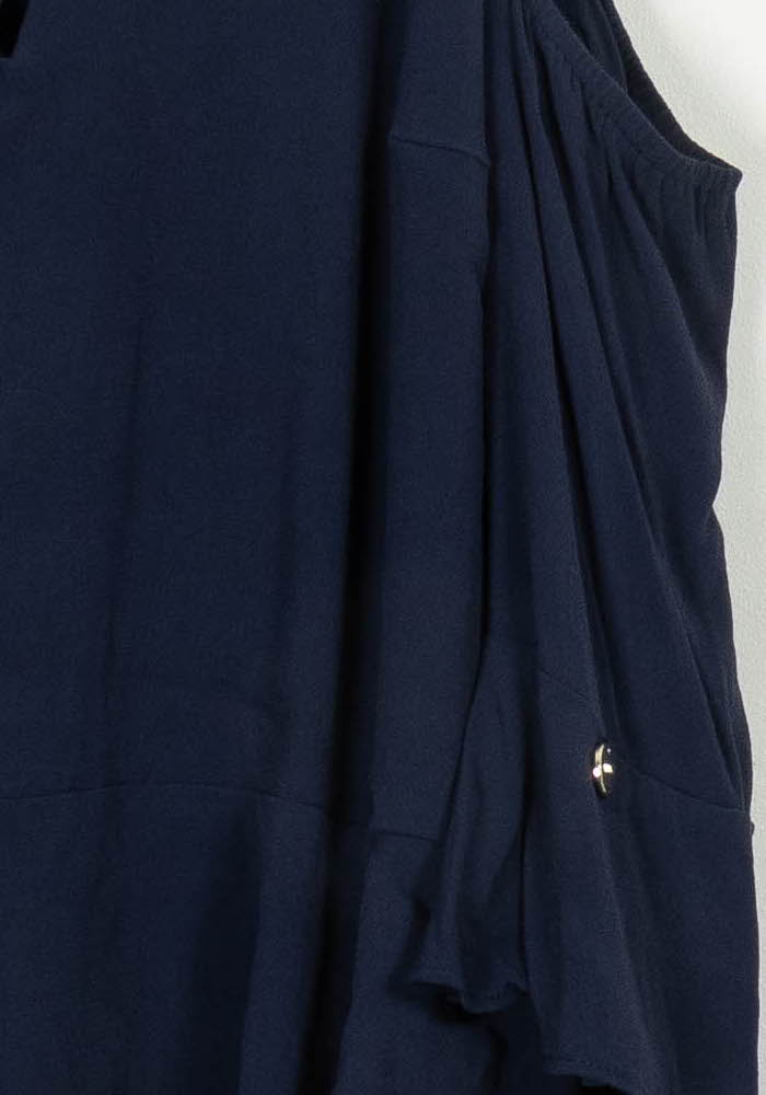 Robe Courte Bleue - Taille XL/42 de la marque Liu Jo | PARAD117399 - Vendu par Paradigme - Image 3